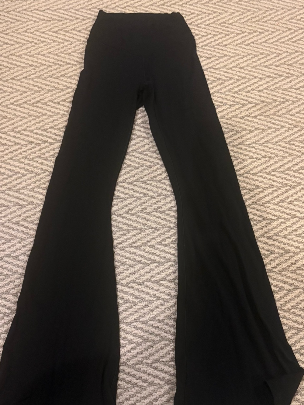 Aerie Black Flare Yoga Pants